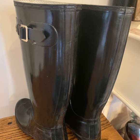 Black hunter boots - Picture 3 of 3